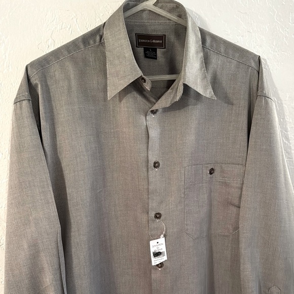 Johnston and Murphy long sleeve button down large - Picture 1 of 10